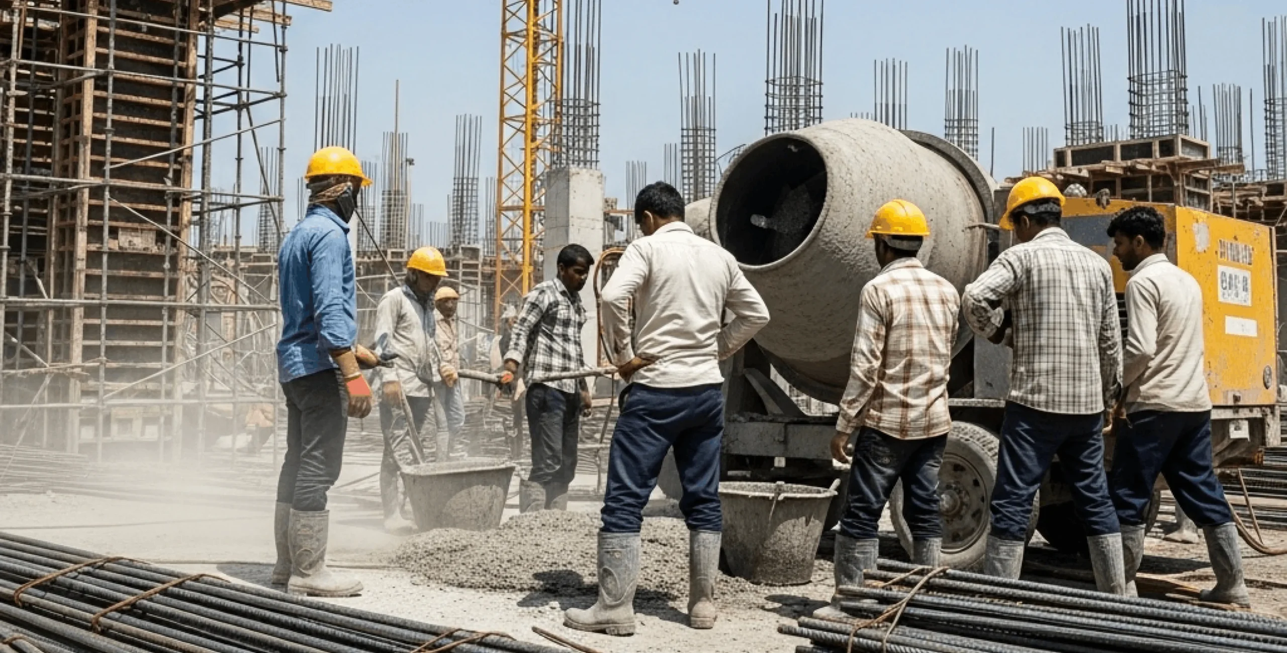 Beyond Concrete: Understanding the Role of TMT Rebars in Building Strength