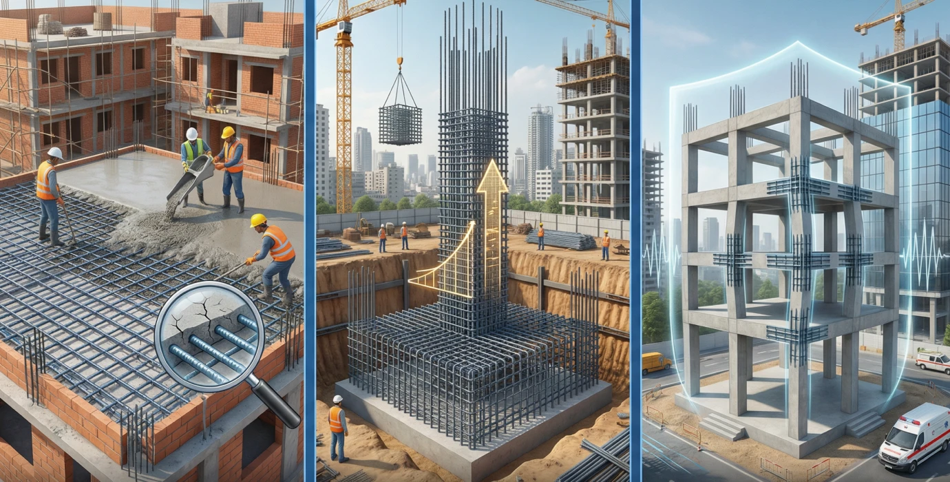 Crack Control, Stability, and Safety: Why TMT Rebars Matter in Modern Construction 
