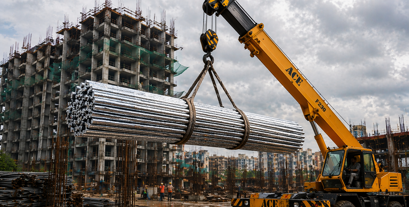 How TMT Rebar Improves High-Rise Construction Performance and Structural Strength 